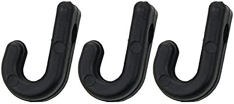 LIXFDJ 10PCS/LAST GAYS JACOS JONOS DE NYLON NEGRO PARA CAIAKS CANOES BARCOS // 571