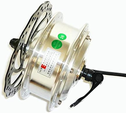 L-Fastter 36V 48V 250W Motor de bicicleta elétrica com liberação rápida Motor de cubo sem escova Use Rotor de Brake Rotor Diy Bike