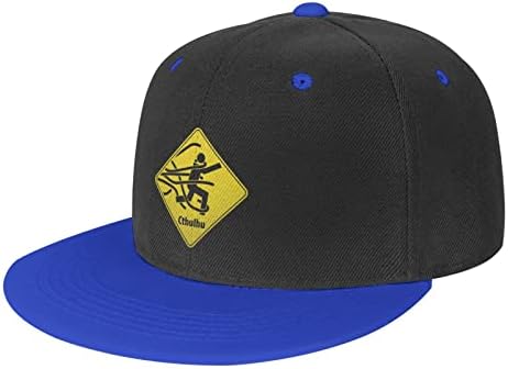 ZXLQ Cthulhu Mythos Punk Hip Hop Baseball, chapéu de snapback ajustável para chapas de garotos e garotas