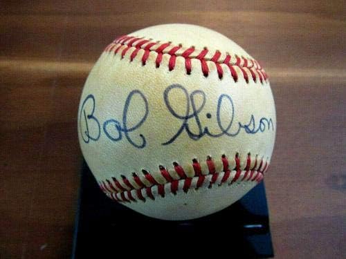 Bob Gibson Cy Young St Louis Cardinals Hof assinado Auto Onl Baseball JSA - Bolalls autografados