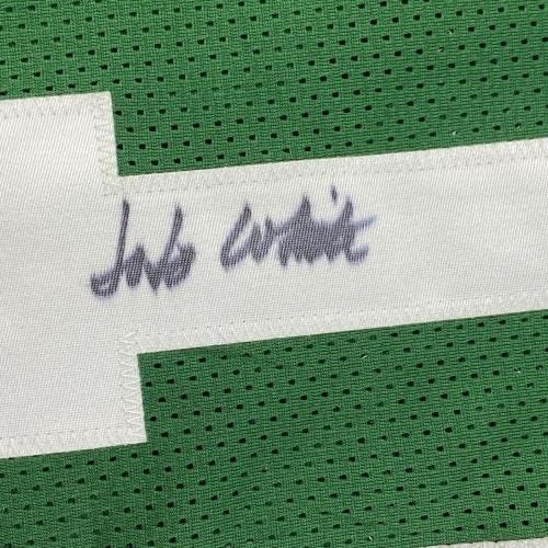 Autografado/assinado Jo Jo JoJo White Boston Green Basketball Jersey JSA Coa Auto - camisas de futebol autografadas