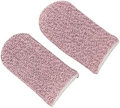 LJLSY GAMING COTS DE PODOS 2PCS Tampa do dedo dedo Lugar de capa respirável Controlador de capa de dedo Sweat Sweat sem arranha