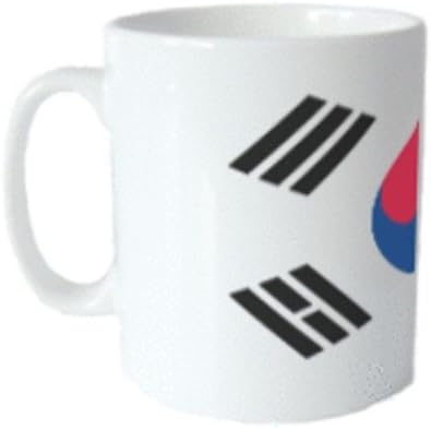 Caneca de bandeira da Coréia do Sul