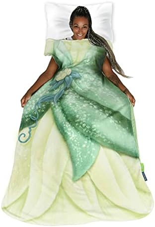 Tailas de cobertura | Disney Princess Dress vestível cobertor - Tiana