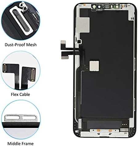 Substituição do Digitalizador de tela de toque 3D do iPhone 11 FFTOPU 11 , LCD Exibir quadro de digitalizador de tela de toque 3D com