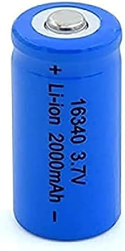 HABD 3.7V 16340 2000mAh Bateria de lítio de lítio de lítio para S substituir CR123A CR17345 K123A VL123A DL123A 5018LC, 4 peças