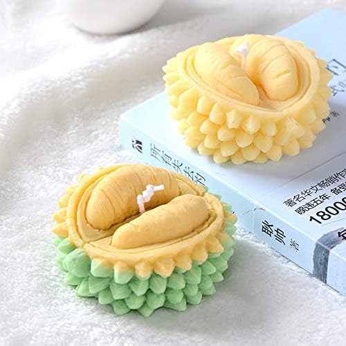 Molde de vela 3D Fruta Diy Silicone Molds Party Party decorativa artesanato artesanal