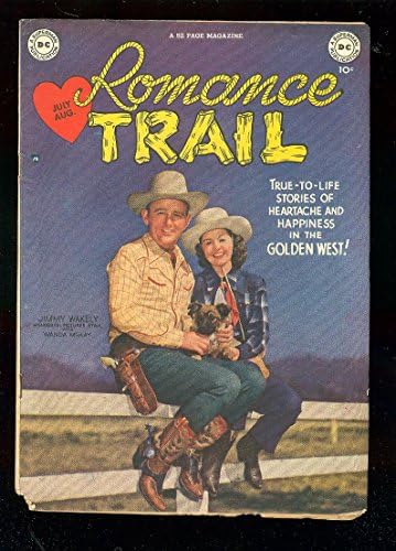 Romance Trail 1 1949-DC Western-Jimmy Wakely Photo Cov Vg-