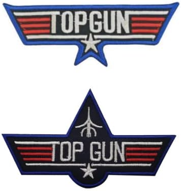 2PCS T-OP G-UN Bordado Patch Militar Militar Milore Patch Badges emblemas emblema Aplique Gok Patches para acessórios de mochila