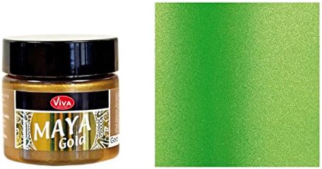 Decoração Viva 123270234 Maya Gold Paint, Apple Green