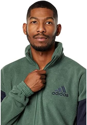 ADIDAS Block Color-Block Sherpafleece Jacket