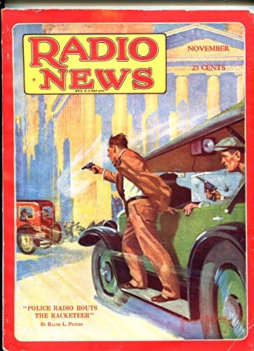 Rádio News 11/1929-como V-Gunfight-Ham-Television-Fn