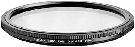 Lens de câmeras Moudoauer, ND2 a ND1000 ND FILTRO LENS ANTI ÓLEO PARA NIKON PARA PENTAX PARA SONY DSLR CAMERAS PARTE