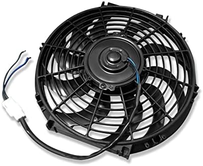 Desempenho demotor 2pcs 12 Radiator elétrico Fan Slim