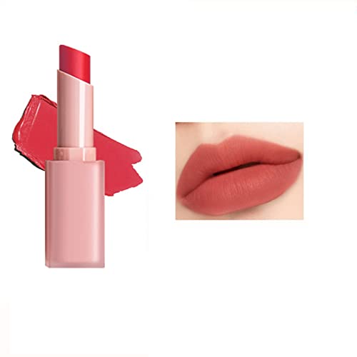 WGUST Color Lip Gloss Batom com maquiagem labial Veludo duradouro High Pigmment Nude Perra impermeável Lip Girl Girls Makeup Tint Pack