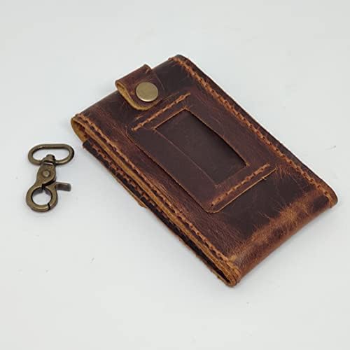 Caixa de coldre de couro colderical para LG K40s, capa de telefone de couro genuíno feita à mão, capa de bolsa de couro personalizada