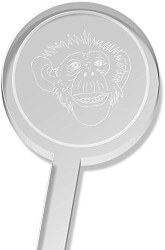 Azeeda 5 x 'Macaco Face' Allando agitadores de bebida/Swizzle Sticks