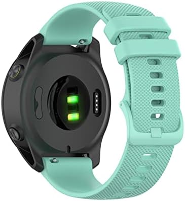Cysue 20 22mm Redução rápida Silicone Watch Band Strap for Garmin Forerunner 745 Smart Watch Watch Band Strap