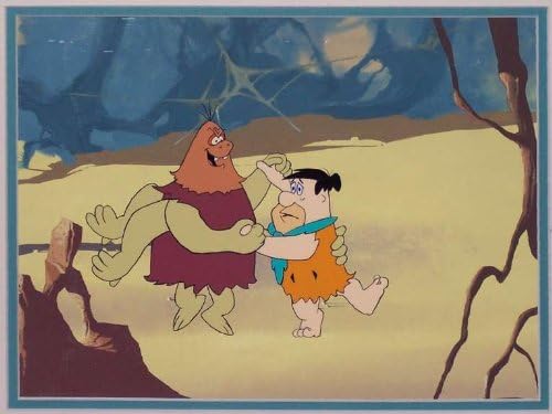 Flintstones Production Cel de Fred Flintstone Hanna Barbera