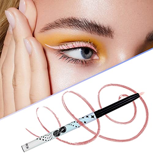 1pc Gel Eyeliner à prova d'água fosca longa duradoura lisa forte pigmentado Sumdge à prova de lápis de maquiagem de olho de gato