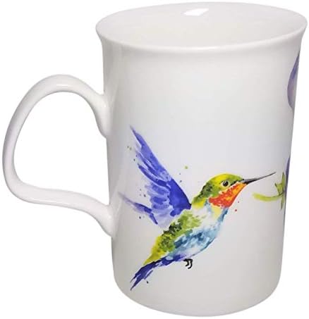 Roy Kirkham Tea and Coffee Caneca Fina China Hummingbird Inglaterra