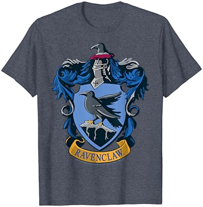 Camiseta de crista da casa de corviação de Harry Potter