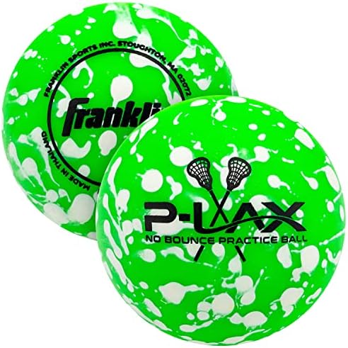 Franklin Sports Lacrosse Balls - Practice Balls Lax - 2 pacote - Bolas de massagem - Lacrosse de todas as idades