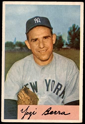 1954 Bowman 161 Yogi Berra New York Yankees VG+ Yankees