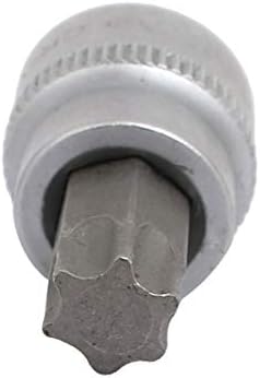 NOVO LON0167 TX50 TORX PRESENTE DE PRESA DE CABEÇA DE 3/8 polegadas de eficácia confiável de eficácia cromada Adaptador de acionamento de aço de vanádio 2pcs