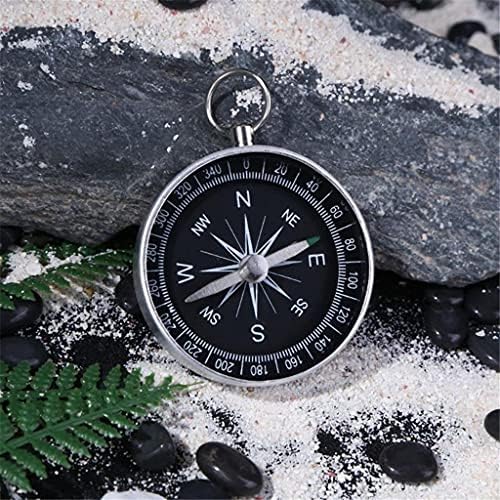 GFHLP 1PCS Travel Camping Highking Compass Tool Tool portátil Alumínio de emergência Navegação com Ferramentas ao ar livre