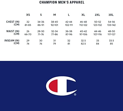 Calças de lã leves de campeão masculino