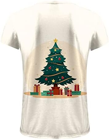 Homens outono inverno casual manga curta natal 3d camisetas tampos de moda de moda lady lady outono