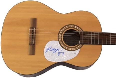 Robby Krieger assinou autógrafo em tamanho grande violão com James Spence Authentication JSA Coa - As portas com Jim Morrison, John