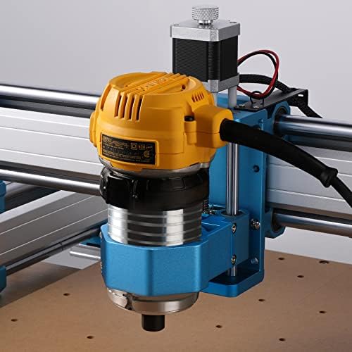 GenMitsu 69mm Diâmetro Alumínio CNC Suporte do eixo Montagem do eixo para a máquina Genmitsu 4040-Pro CNC e kits de eixo Z do