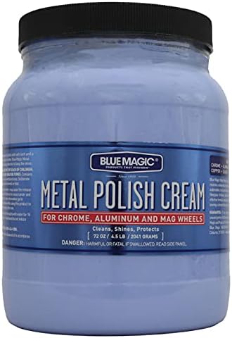 Blue Magic 550 Metal Polish Cream, 72.oz