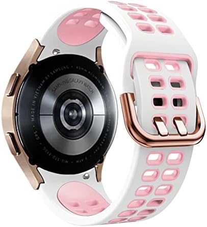20mm sem lacunas banda de relógio inteligente oficial para o samsung galaxy watch 4 clássico 46 42mm/relógio 4 44 40mm de pulseira