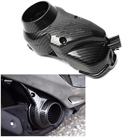 Opuzo Yshihao Motorcycle Scooter Capa do ventilador Tampa do ventilador FIXO FIXA PARA DIO ZX50 AF27/28/16 TAPA DE FAN BLACK