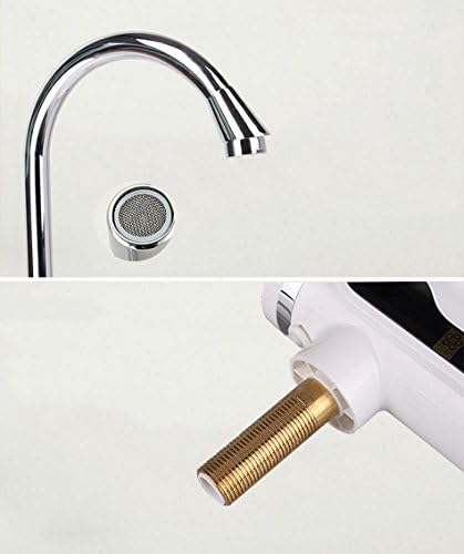 Tap de água quente instantânea Torneira elétrica Aquecedor de aquecedor de aquecimento LED Digital LED, 1