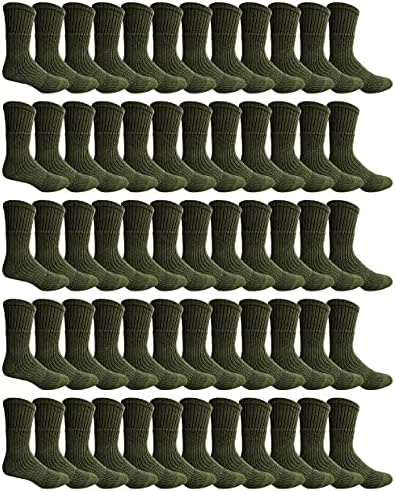 Iacht & Smith Men's Army Socks, meias de nível militar tamanho 10-13