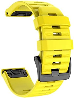Vevel 26mm Sport Silicone Watch Bandrap Wristrap para Garmin Fenix ​​6x 6 6s Pro 5x 5 5s mais 3 h 20 22mm Facil Facil Facil Redução