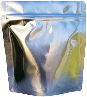 PackFreshusa: Sacos de bolsas Mylar de selo aéreo de quart aeronaves para armazenamento de alimentos a longo prazo - século premium 7 mil espessos - selvagens - selvagens térmicas - grau alimentar - cantos arredondados - guia grátis - pacote de 100