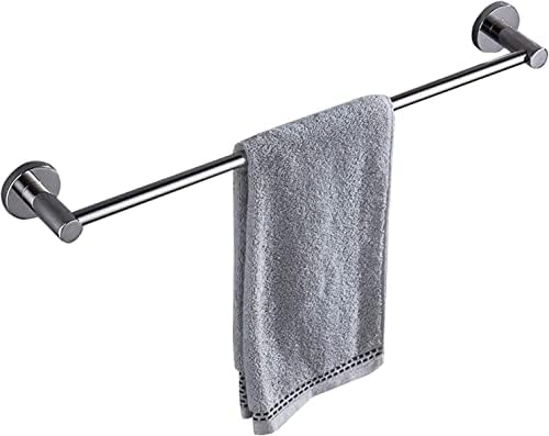 Toalheiros Toalheiro montado na parede Rack de toalha, banho de toalha única de toalha de aço inoxidável Toalha de barra de toalhas