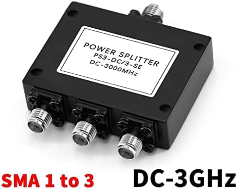 Basni 0-3000MHz Divisor de energia de resistência SMA Um ponto Três DC-3G RF Power Splitter 1pcs