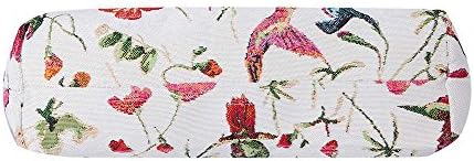 Signare Tapestry Bag dobrável Bolsa de compras reutilizável bolsa de supermercado com designs de beija -flor