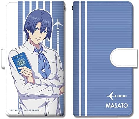 ライセンスエージェント UTA NO Prince-sama maji Love Starish Tours The Movie Book Style Smartphone Case XM Tamanho Shinto Seikawa BSAN-UX05-M02