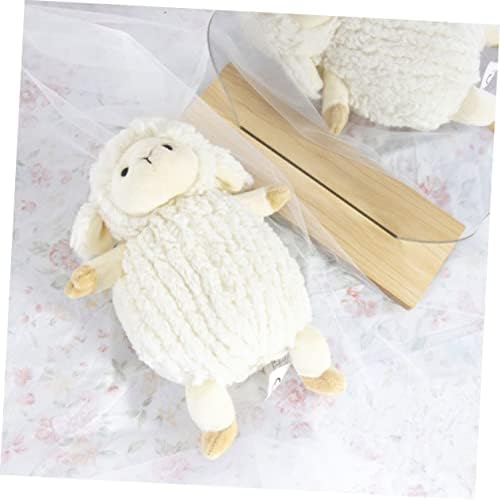 Toyvian Sheep Doll Plush Phyled Animal Bedroom Ovelha Cushion Pillow Pillow Gift White Child Boy Plush