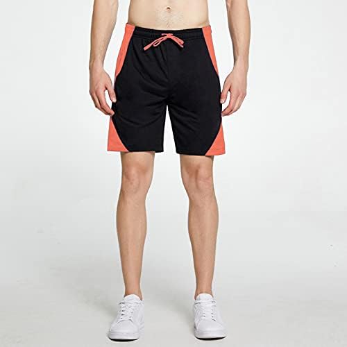 Miashui Tearway Rastrear calças malha colorir calça masculina esportes shorts de lazer de fitness respirável calça de suor de