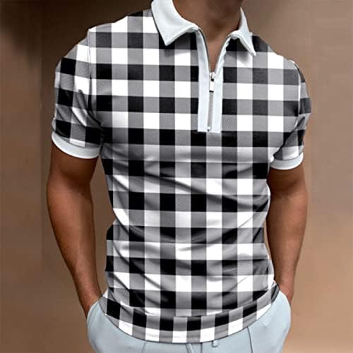 XILOCCER Melhores camisetas para homens 2022 Moletom de zíper de zíper Melhores camisas para homens homens grandes e altos camisas de colarinho de colarinho