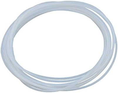 Aexit 0,8 mm x tubulação de 1,2 mm PTFE Tubulação de alta capacidade de lubrificação 2 metros de 6 metros de tubulação de metal para eletrônicos