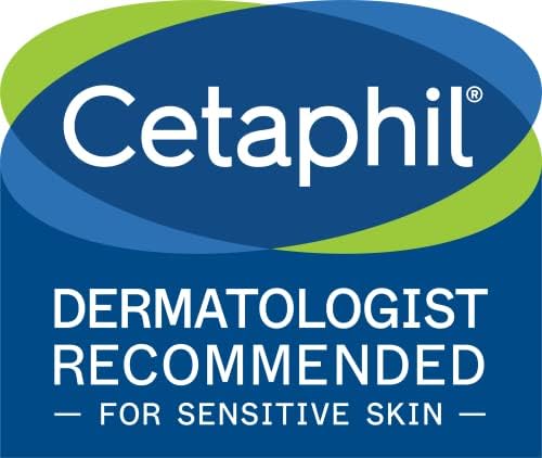 Lavagem do rosto de Cetaphil, limpador facial diário para combinação sensível e oleosa, nova 2 oz 12 pacote, espuma suave, livre